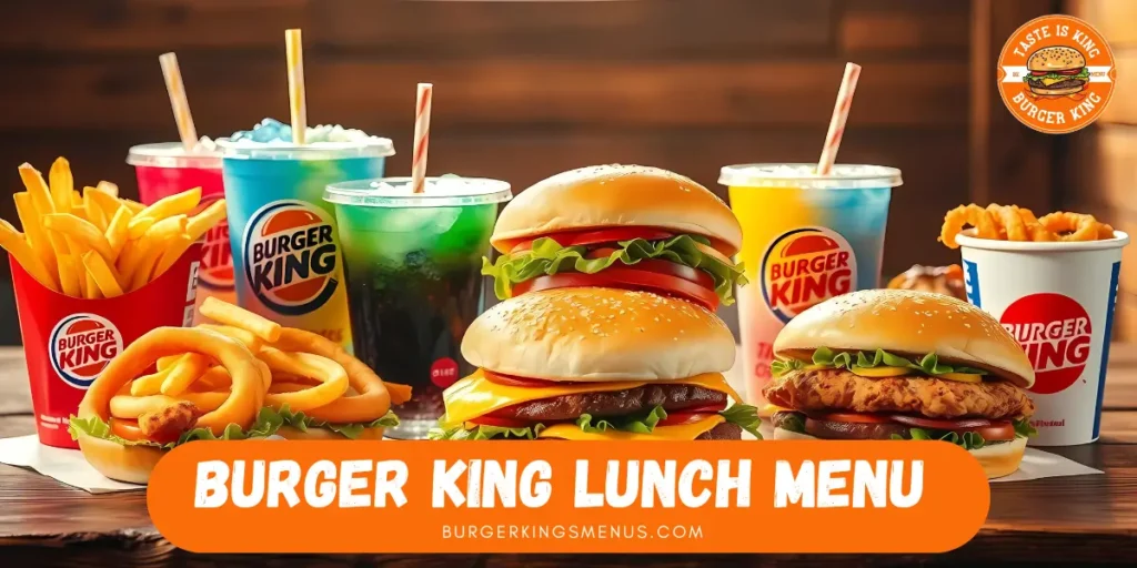 Burger King Lunch Menu