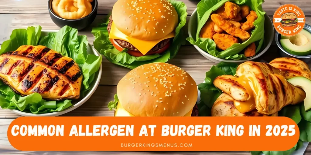 Burger King Allergen Menu