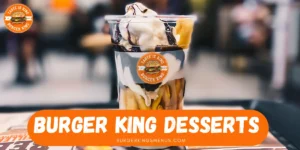 Burger King Desserts